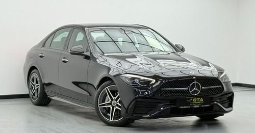 مرسيدس بنز C 200 Premium 2.0L 2024 Mercedes Benz C200 AMG Premium, 2029 MB Warranty, Full MB Service History, Very Lo