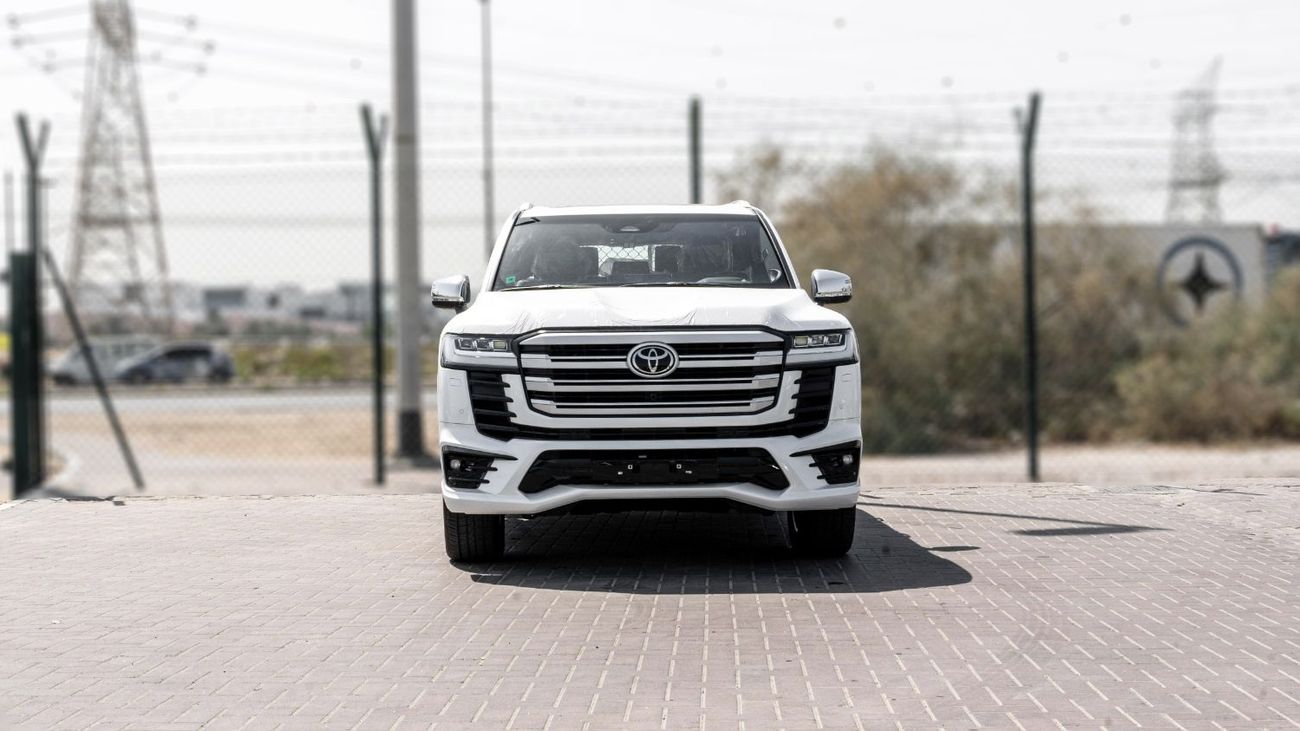 Toyota Land Cruiser VXR 2026 Toyota Land Cruiser VXR 3.5L Twin-Turbo AT Petrol (White-Red)