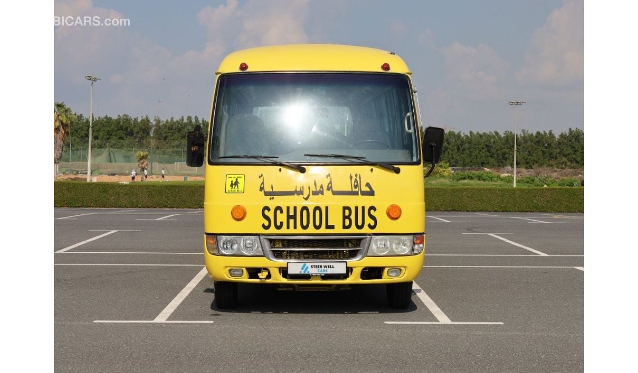 Mitsubishi Rosa 2008 4.2L - 26 SEATER LONG BODY SCHOOL BUS | M/T DIESEL | GCC SPECS | BOOK NOW