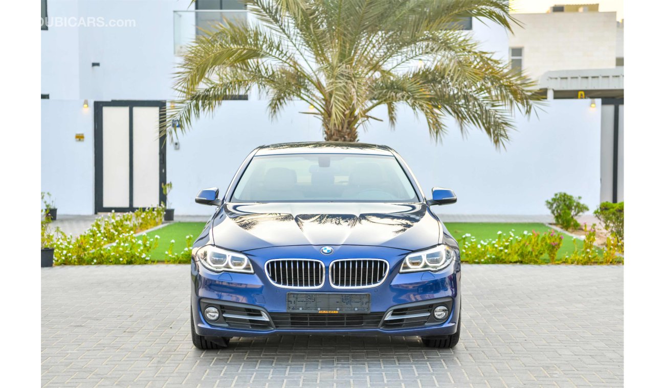 بي أم دبليو 520 Twin Turbo Fully Loaded - AED 1,743 Per Month! - 0% DP