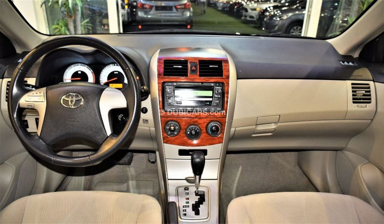 تويوتا كورولا Amazing Toyota Corolla XLi 2012 Model!! in Black Color! GCC Specs