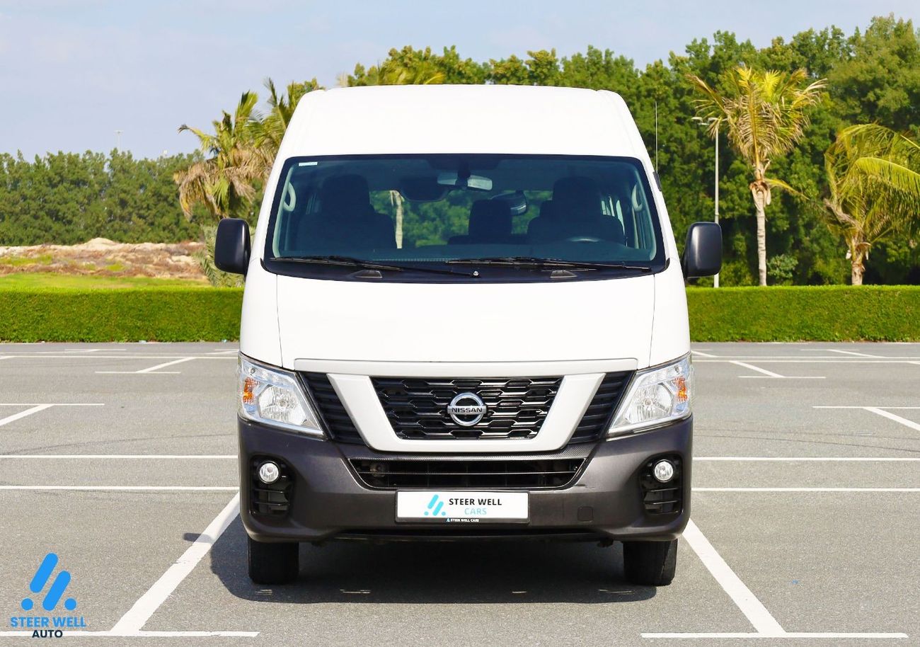Nissan Urvan 2021 High Roof 2.5 Petrol MT / 13 High Back Executive Seats / GCC / Ready to Drive / Book Now!