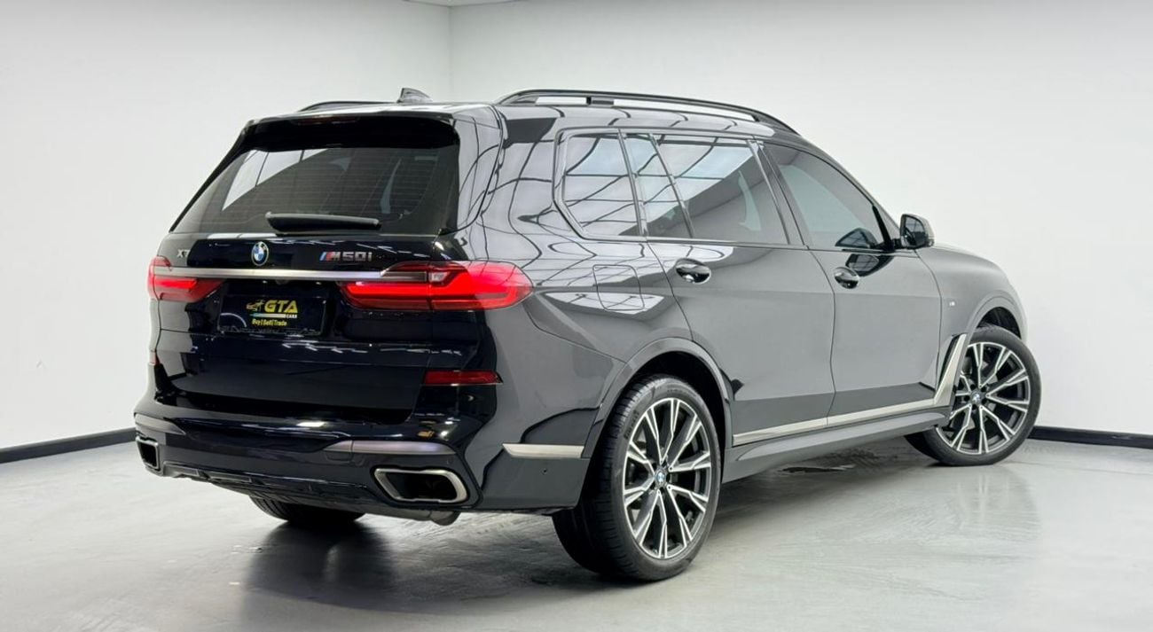 BMW X7 M50i 2020 BMW X7 M50i M-Sport, Warranty, Full Service History, Pilot Seats, Excellent Condition, GCC