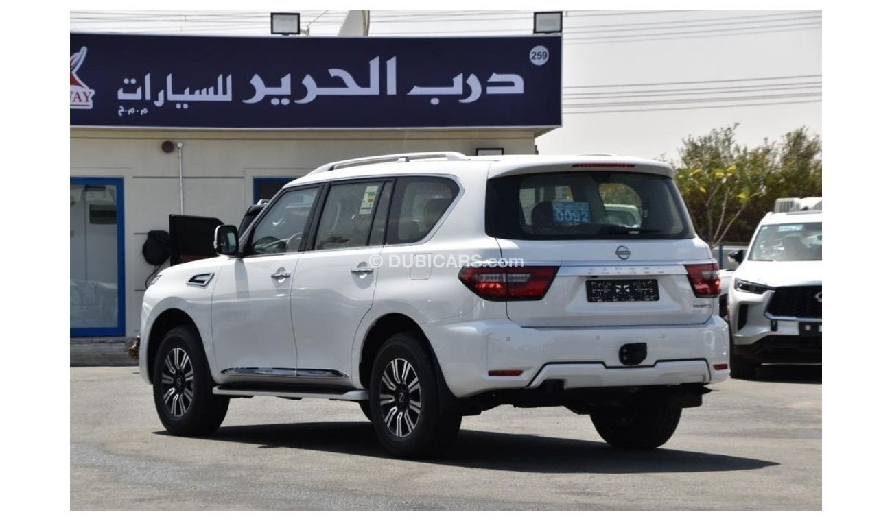 نيسان باترول نيسان باترول V6 تيتانيوم 2024: قوة وفخامة لا مثيل لها - مُزودة بالكامل في سيلك واي كارز!