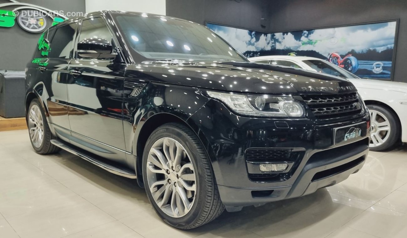 لاند روفر رانج روفر سبورت سوبرتشارج RANGE ROVER SPORT V6 SUPERCHARGED 2014 IN BEAUTIFUL SHAPE WITH ONLY 113K KM FOR 129K AED