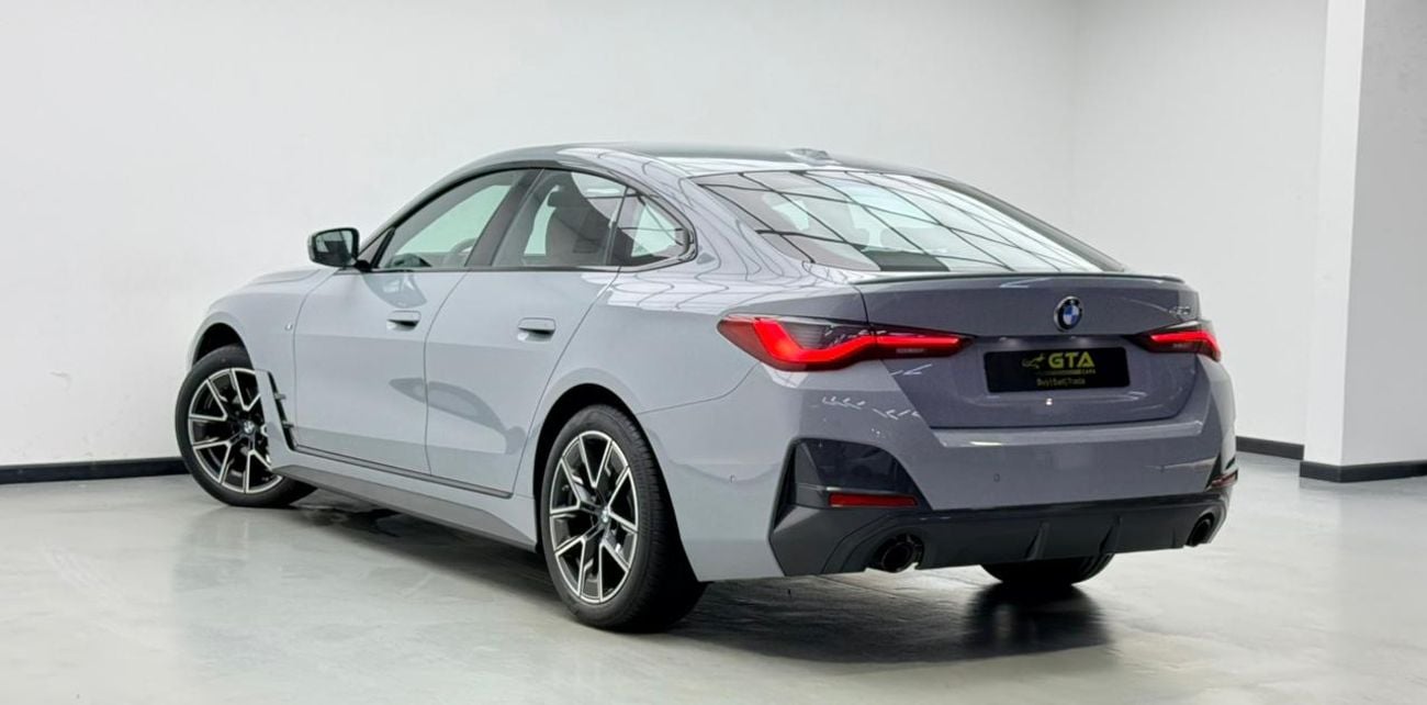 بي أم دبليو 420i 2024 BMW 420i M-Sport, 2029 BMW Warranty + Service Pack, Full BMW Service History, Very Low Km, GCC