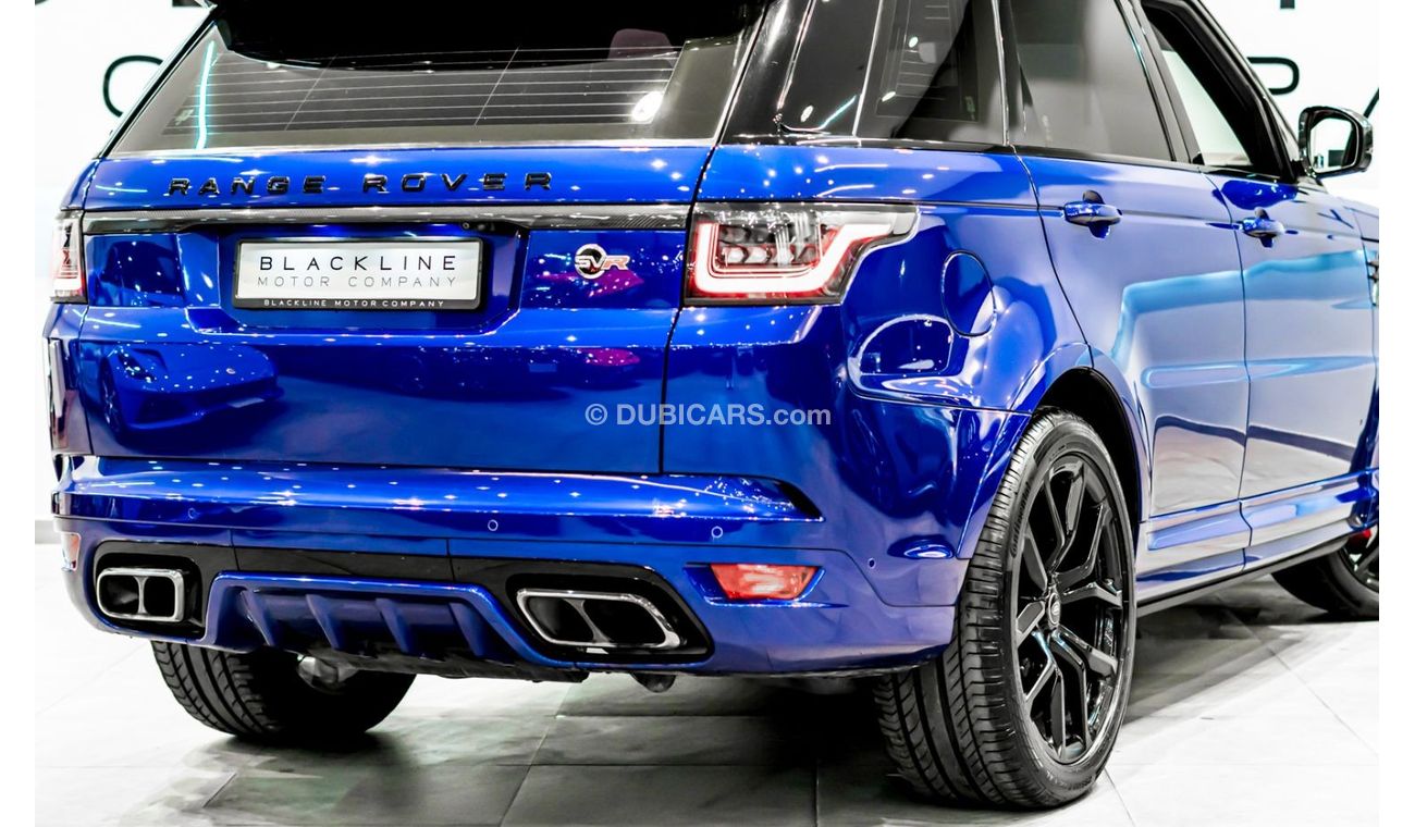 Land Rover Range Rover Sport 2019 Range Rover Sport SVR Carbon Edition, Land Rover Warranty + Service, Low KMs, GCC