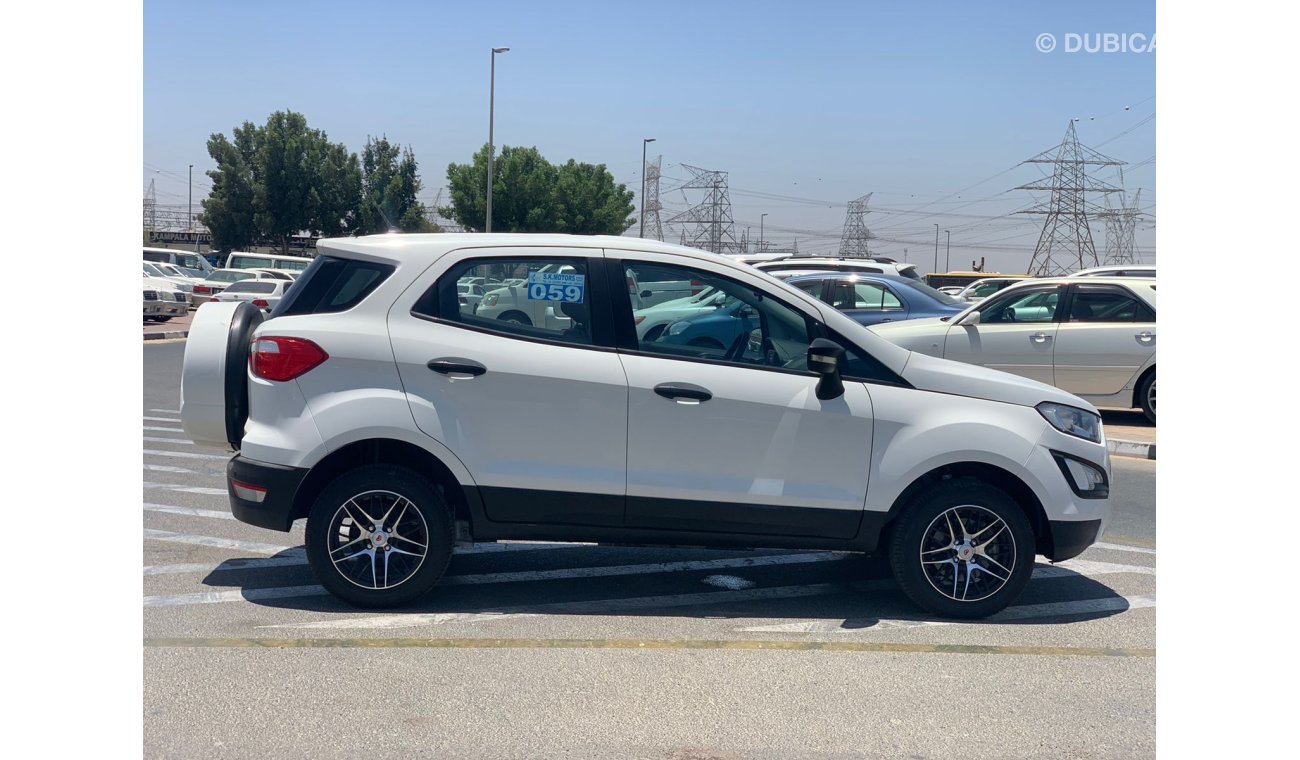 فورد ايكو سبورت 1.5L Petrol, 2018 WHITE ( LOT # 289)