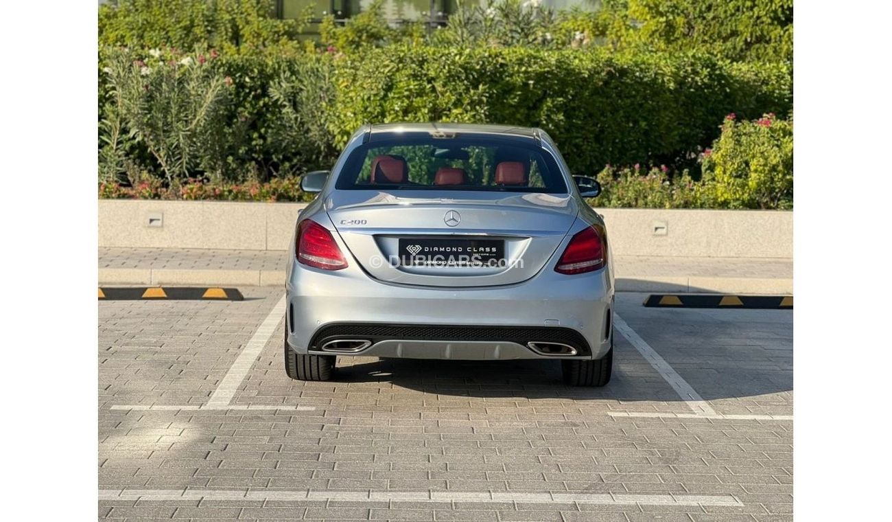 Mercedes-Benz C 200 AMG Pack Mercedes C200 AMG  Panoramic  2017 GCC  Under Warranty