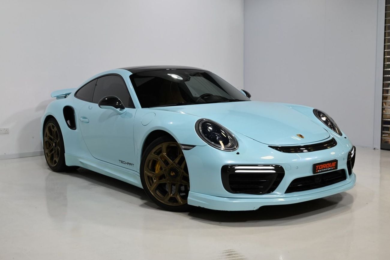 بورش 911 TURBO S 2017 Porsche 911 Turbo S, Service History, Excellent Condition, Clean Title