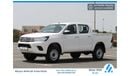 Toyota Hilux 2022 | 2.4L M/T 4WD WITH FABRIC SEATS BLACK INTERIOR EXPORT ONLY
