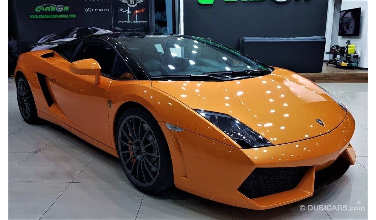 لمبرجيني جاياردو ONE OF 201 CAR AROUND THE WORLD THE SPECIAL EDITION OF THE GALLARDO LP-560-4 BICOLORE SERIE SPECIALE