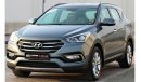 Hyundai Santa Fe Hyundai Santa Fe 2018 GCC 6 cylinder in excellent condition without accidents, very clean from insid