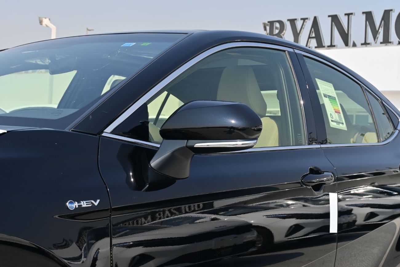 تويوتا كامري Toyota Camry LE Saudi 2.5L Hybrid, Model 2025, Color Black