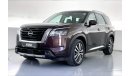 Nissan Pathfinder SL | 1 year free warranty | 1.99% financing rate | 7 day return policy