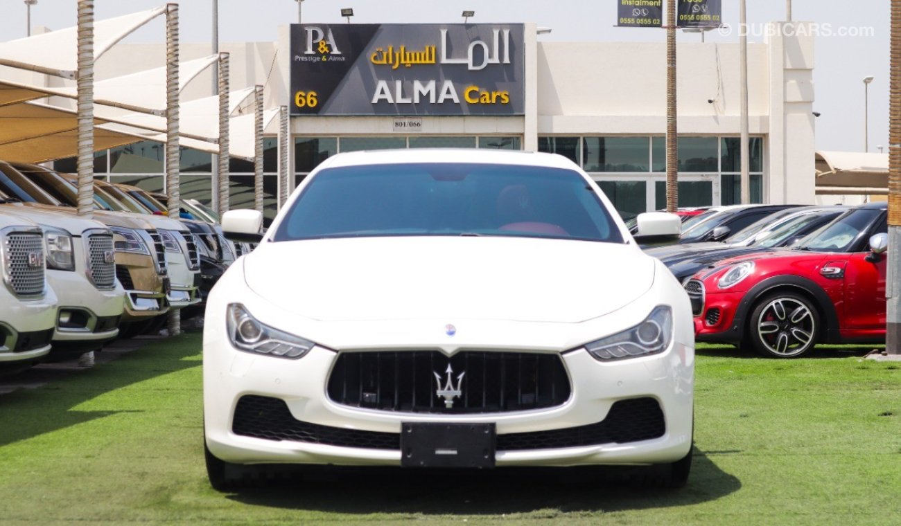 Maserati Ghibli SQ4 Gcc top opition full service history