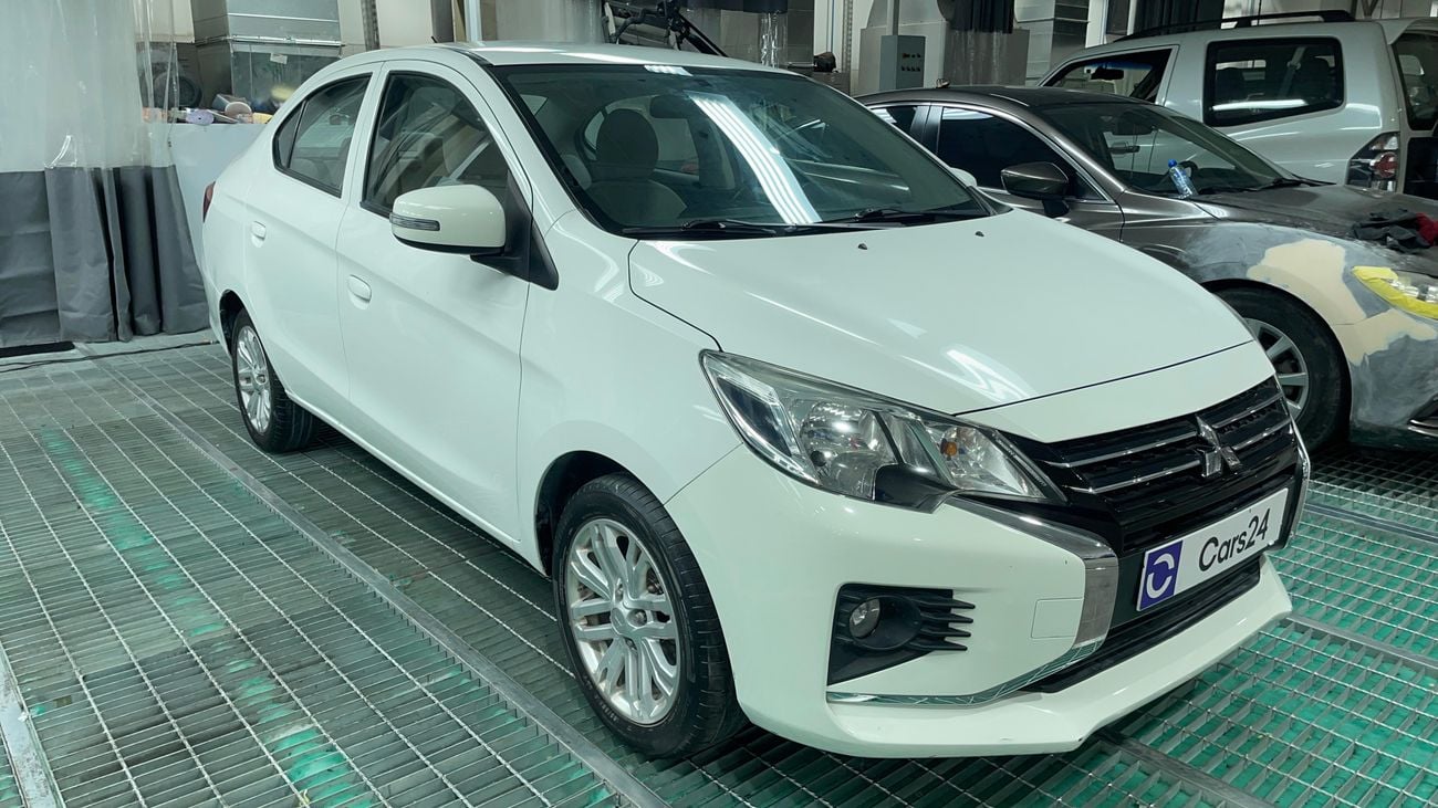 Mitsubishi Attrage GLX HIGHLINE 2022 GLX HIGHLINE | AED 350/Month | 0 DP | 30 Day Return | Warranty | Service History