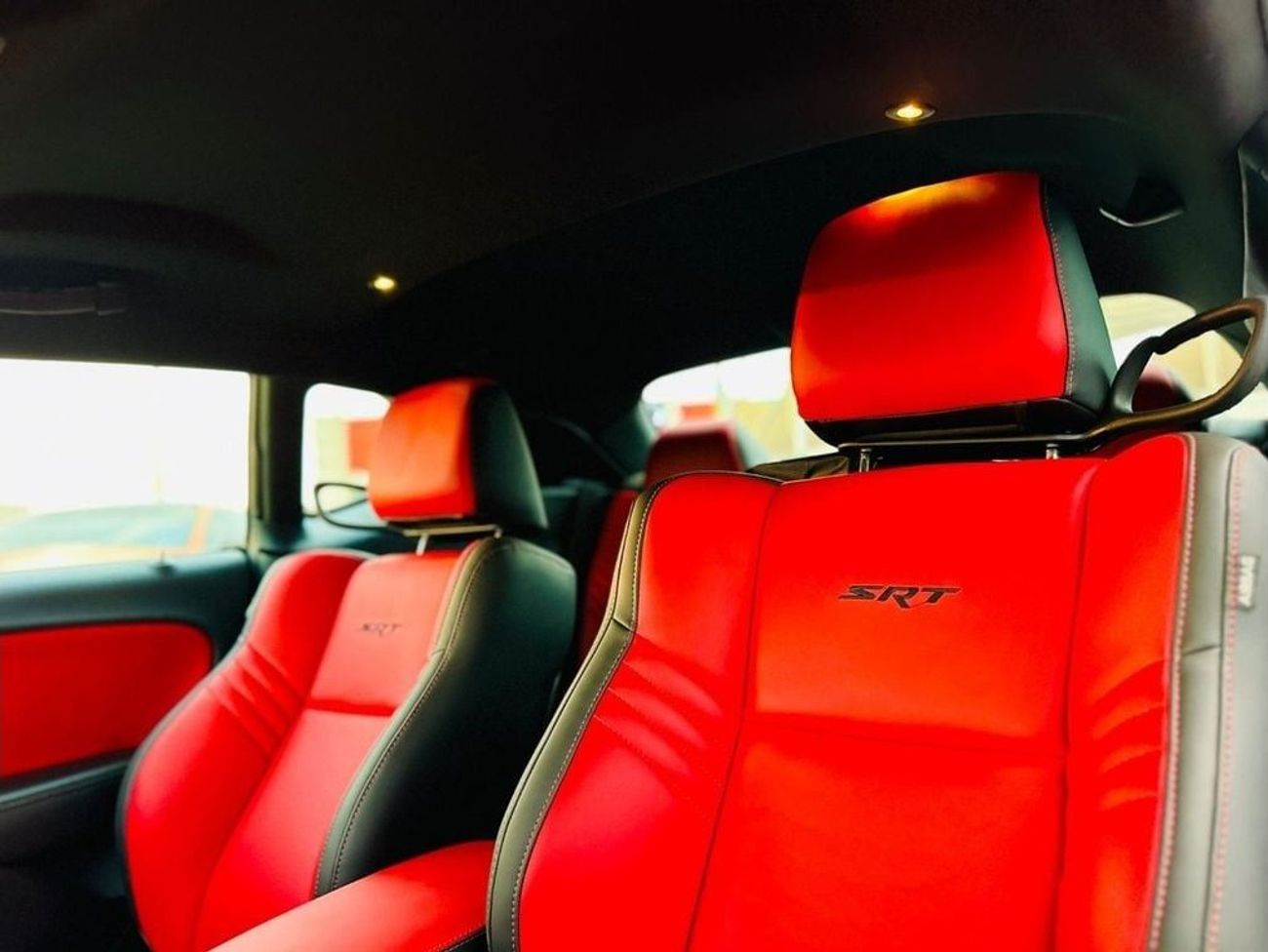 Dodge Challenger RT | Monthly AED 1130/- | 0% DP | Widebody Kit | Custom Leather Seats | Touch Screen | # 59922