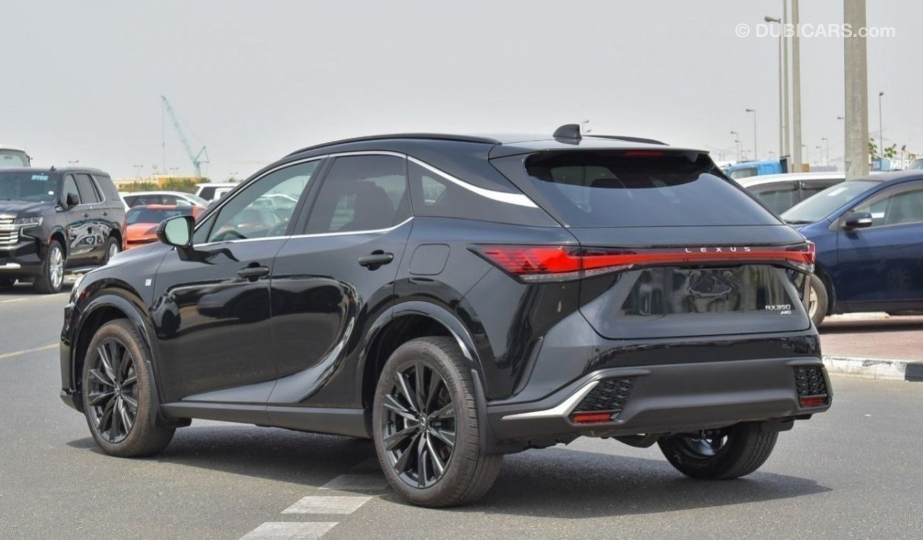 لكزس RX 350 Brand New Lexus RX350-23-F1-01 2.4L | Petrol | Black- Red | 2023 | For Export only