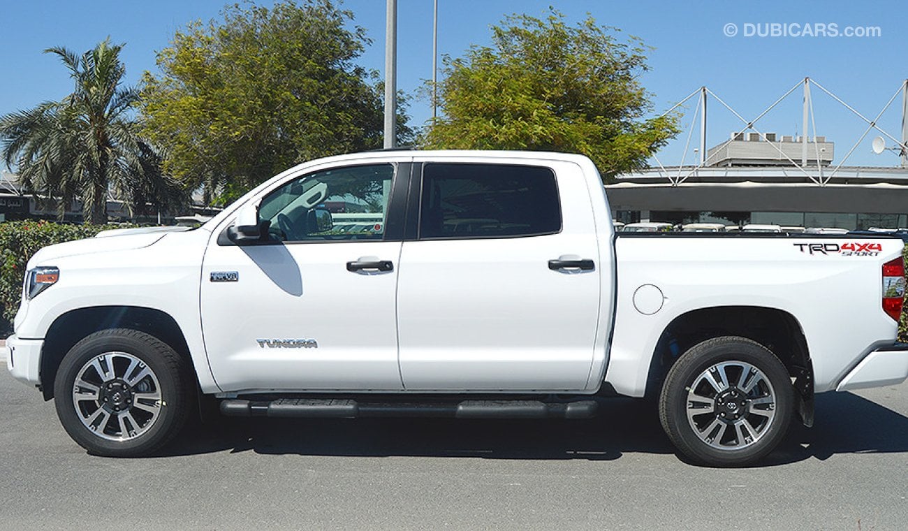 Toyota Tundra Crewmax TRD SPORT with Black Side-Steps, 5.7L, V8, 0km, RAMADAN OFFER!