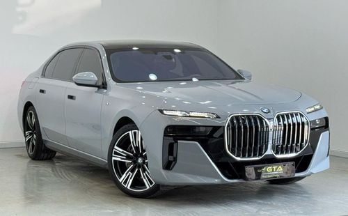 BMW 740i 2023 BMW 740i w/ M Sport Package, Agency Warranty &Service Dec 27, Full Service History, GCC
