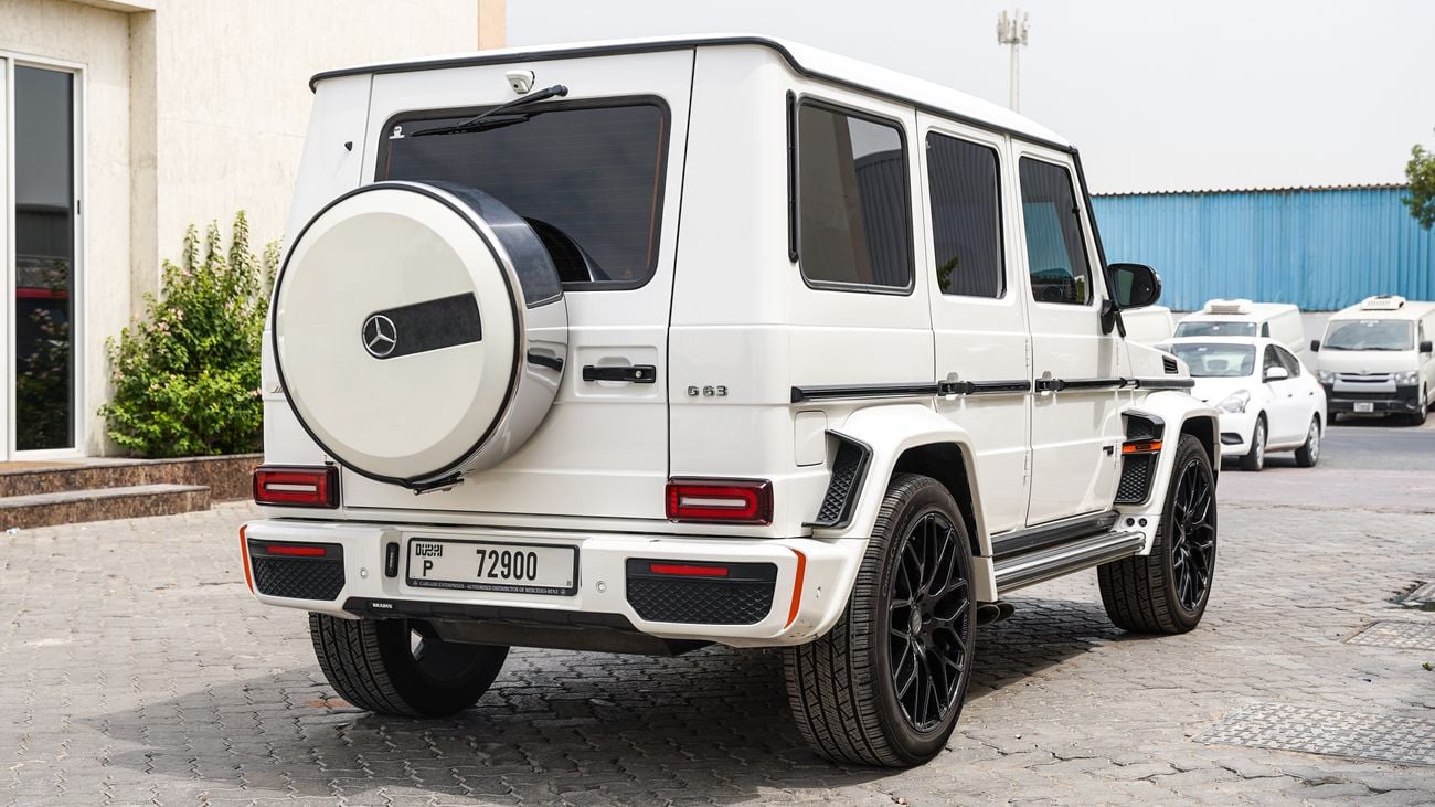 مرسيدس بنز G 500 Mercedes G Class (G500) modified to latest G63 exterior.