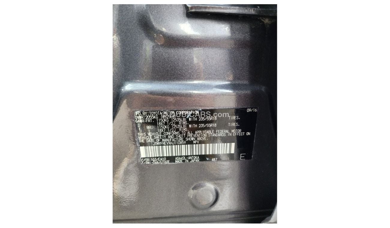 Toyota RAV4 Platinum RAV4 LIMITED