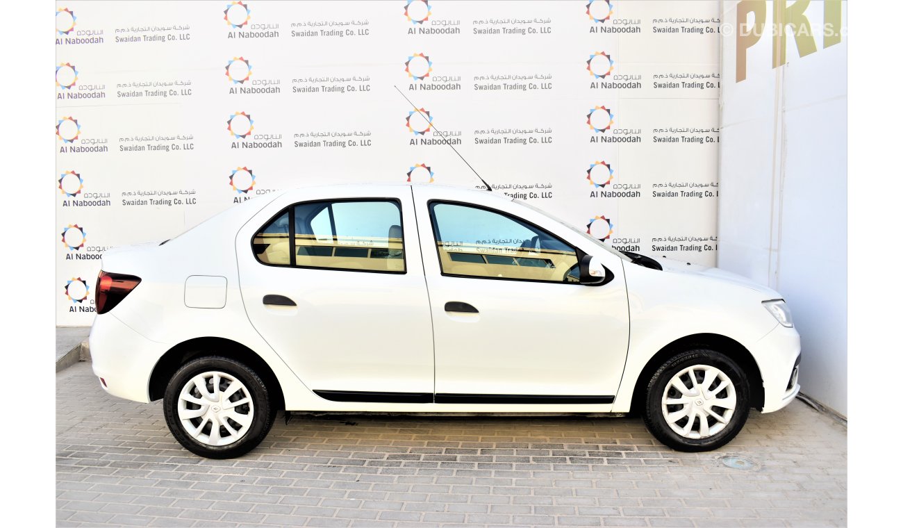 Renault Symbol 1.6L PE 2017 GCC SPECS DEALER WARRANTY