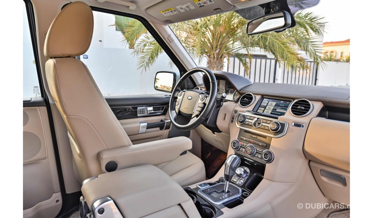 Land Rover LR4 | AED 1,520 Per Month | 0% DP | Exceptional Condition!