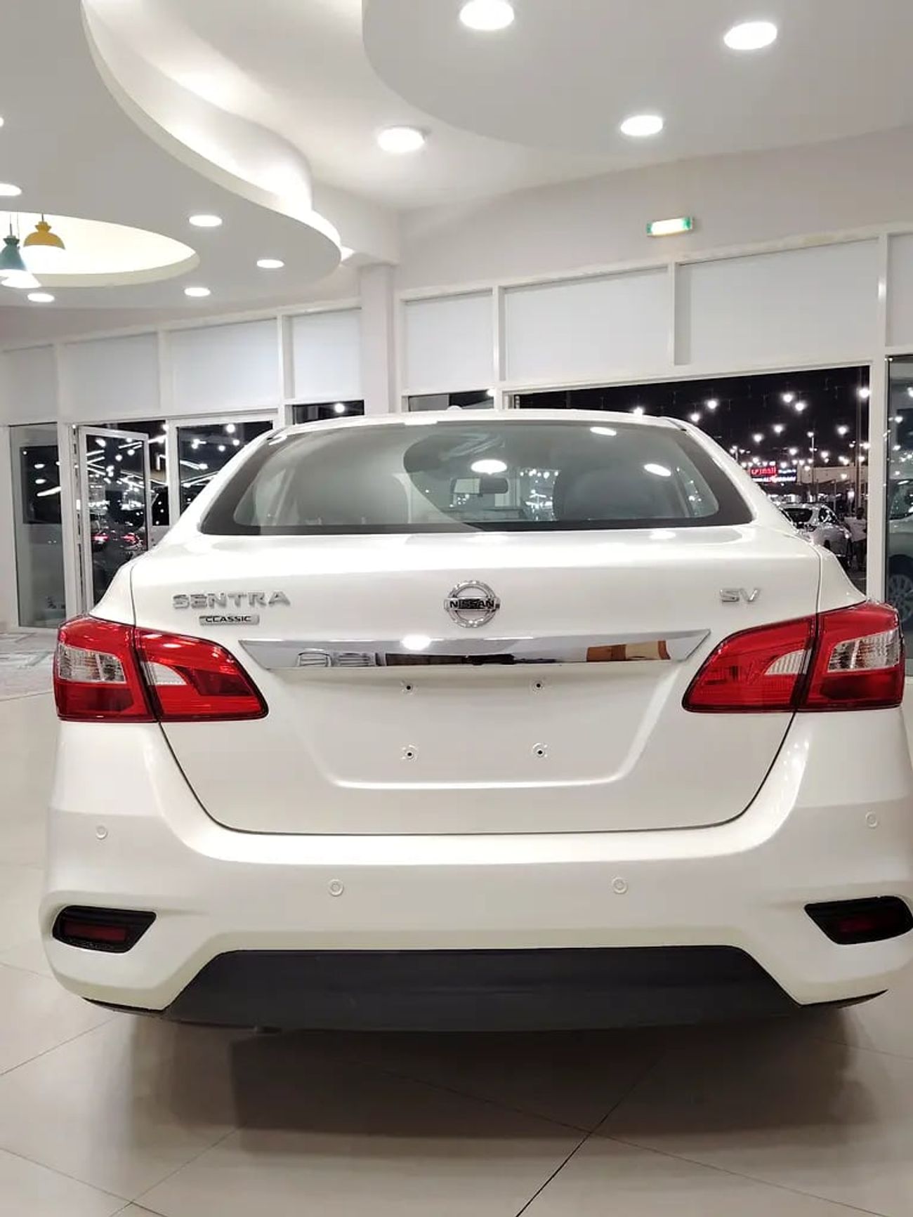 Nissan Sentra SV 1.6L (110 HP) chines specs