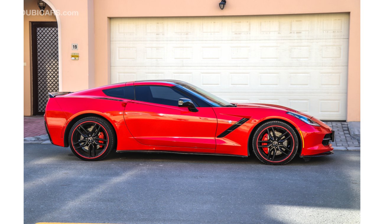 Chevrolet Corvette C7 Z51 2015 GCC under Warranty with Zero Down-Payment.