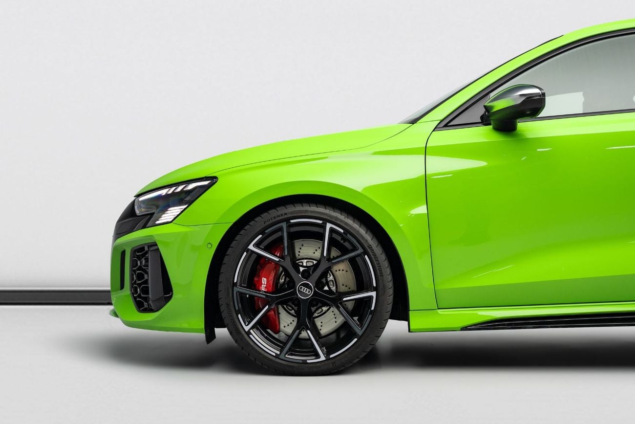 Audi RS3 STD BUY NOW, PAY 2027 | THE BLACKLINE STANDARD | Audi Warranty + Service Contract 2028, GCC, LOW KM'