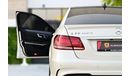Mercedes-Benz E 63 AMG RENNtech Upgrade | 3,229 P.M  | 0% Downpayment | Excellent Condition!