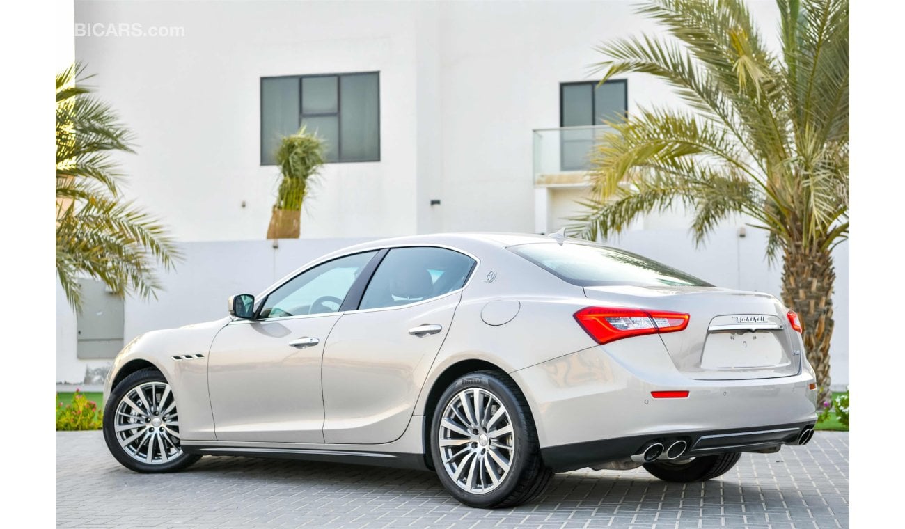 Maserati Ghibli S - GCC - AED 2,037 Per Month! - 0% DP