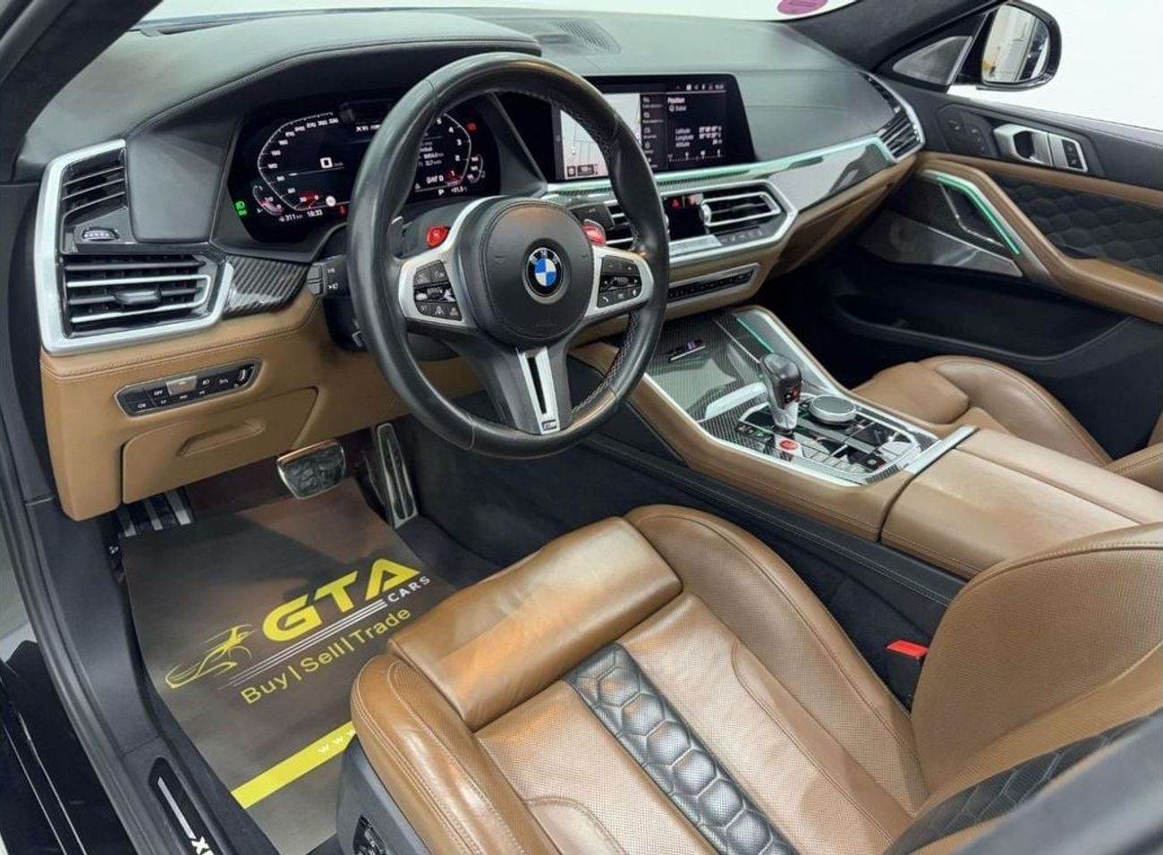 BMW X6M Competition 4.4L 2020 BMW X6M Competition, BMW Service History, Warranty, Excellent Condition, Full 