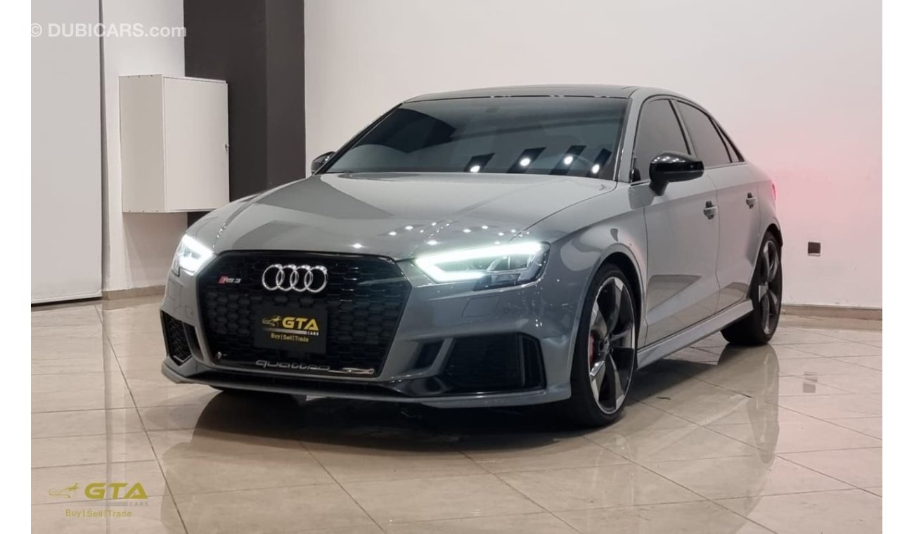 Audi RS3 2018 Audi RS3 Quattro, Service Contract-Warranty, Service History, GCC