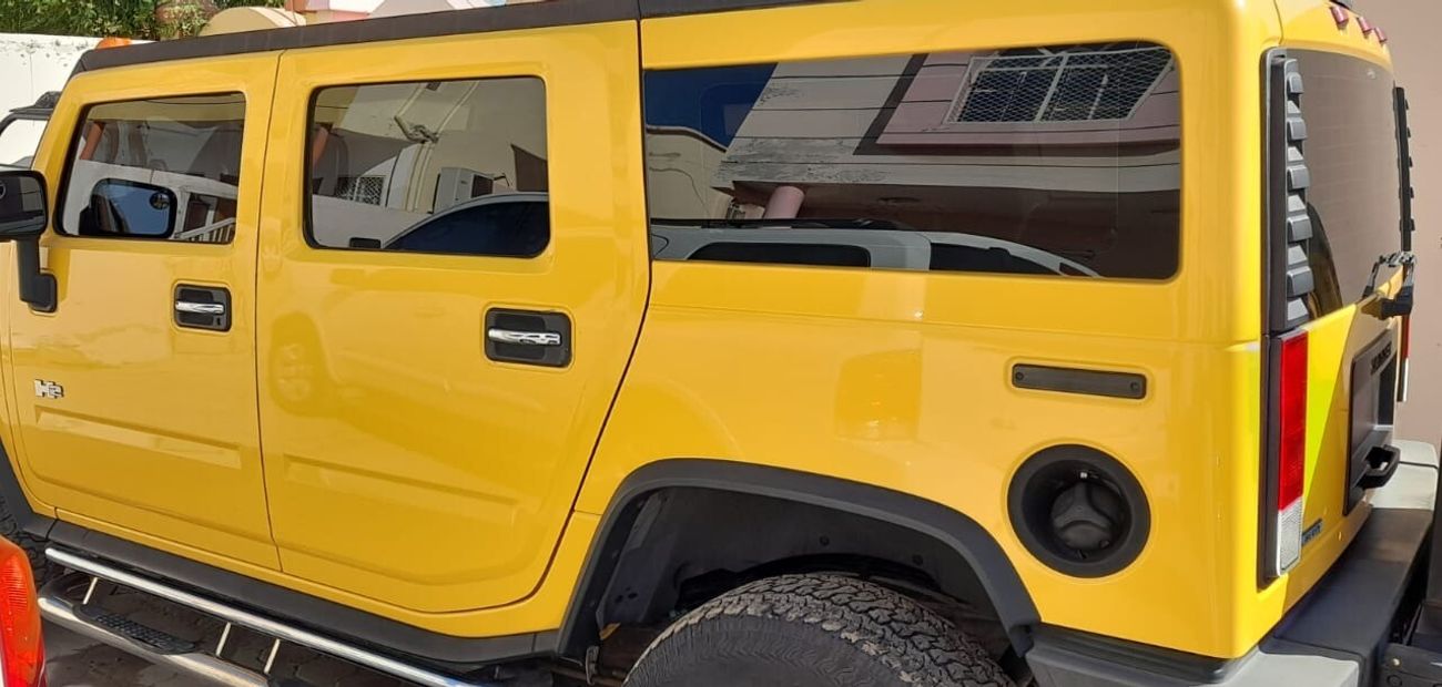 هامر H2 HUMMER H2-2007-YELLOW COLOR 55000