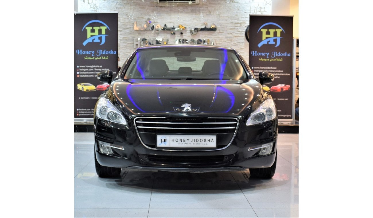 Peugeot 508 EXCELLENT DEAL for our Peugeot 508 ( 2015 Model! ) in Black Color! GCC Specs