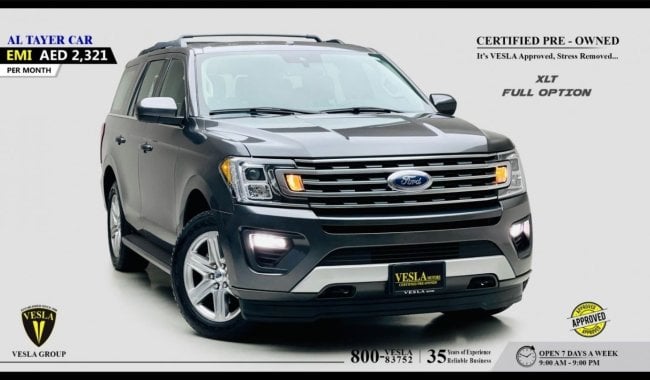 Ford Expedition GCC / 2021 / XLT SPORT + LEATHER SEATS + NAVIGATION + LANE ASSIST + CAMERA / UNLIMITED KMS WARRANTY