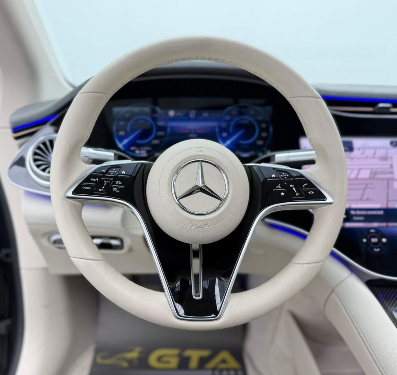Mercedes Benz EQS 580 2023 Mercedes-Benz EQS 580 4Matic, 05/2028 Mercedes Warranty, Full Mercedes Service History, GCC
