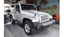 Jeep Wrangler Wrangler Sahara 3.6L, GCC Specs - Accident Free. Hard Top Convertible - Single Owner, Good Condition