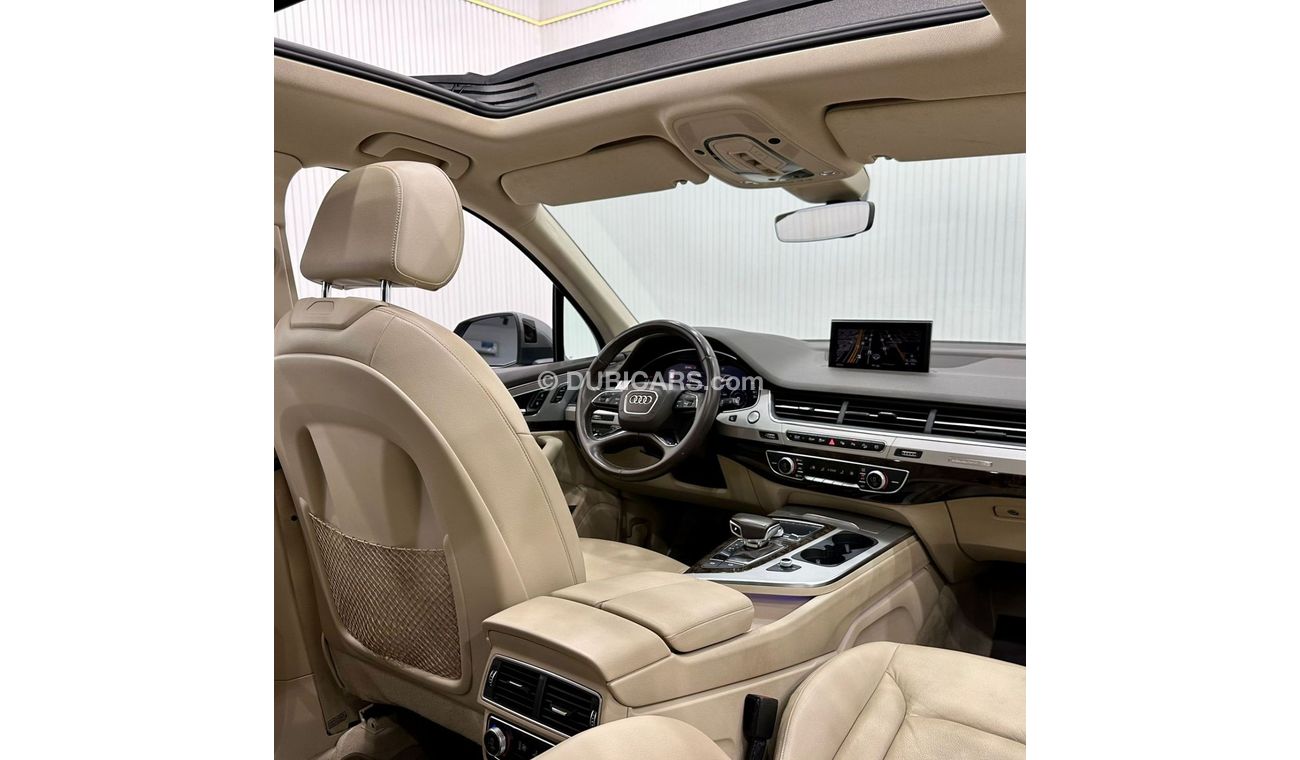 Audi Q7 2018 Audi Q7 Quattro 7 Seater, Warranty, Full Audi Service History, Full Options, Low Kms, GCC