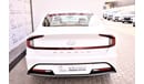 Hyundai Sonata AED 1039 PM | 2.4L GL GCC DEALER WARRANTY