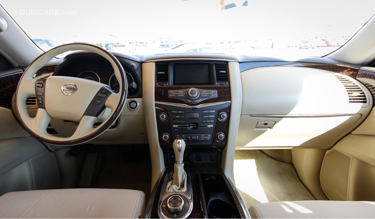 Nissan Patrol LE with Platinum LE 2015 body kit