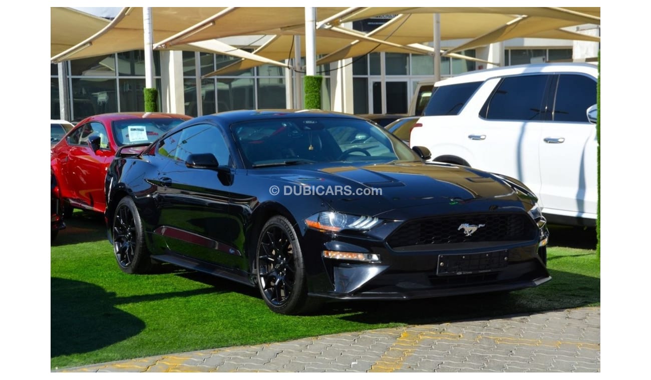 فورد موستانج ايكوبوست بريميوم موستنج ايكو بوست 2018 من غير حوادث تدخل السعودية //عداد الكتروني ديجيتال//رادارات//