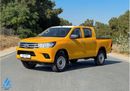 تويوتا هيلوكس DLX 2.4L 4WD Diesel MT DC / Ready to Drive / GCC / Book Now!
