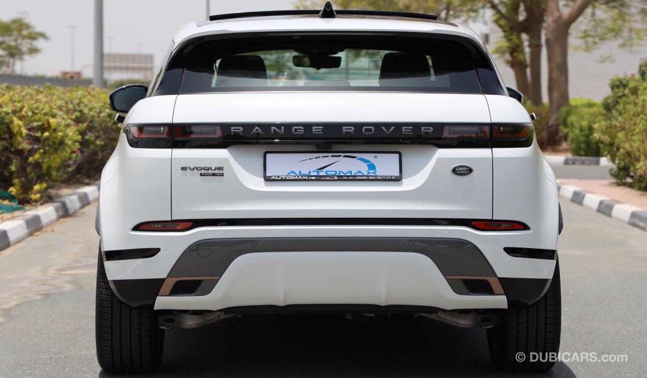 Land Rover Range Rover Evoque P300 R Dynamic 2020, 0KM W/ 3 YEARS or 100K KM Warranty