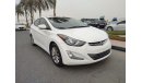 Hyundai Elantra WHITEPETROL	97600	LHD AUTO	KMHDH4AE7GU591633- HYUNDAI 	ELANTRA	2015