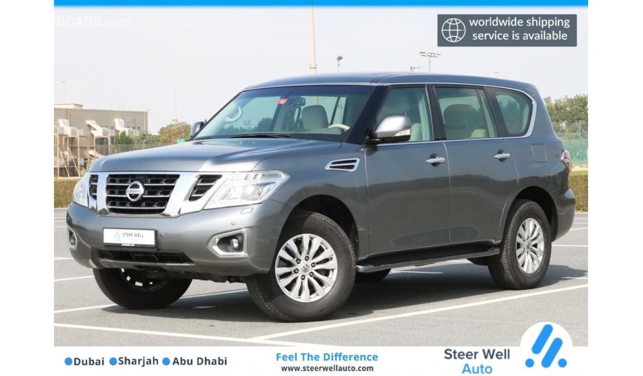 Nissan Patrol SE T1 2017 | SE | SUV, 4WD, 5dr, 4L, 6cyl | WITH GCC SPECS AND EXCELLENT CONDITION