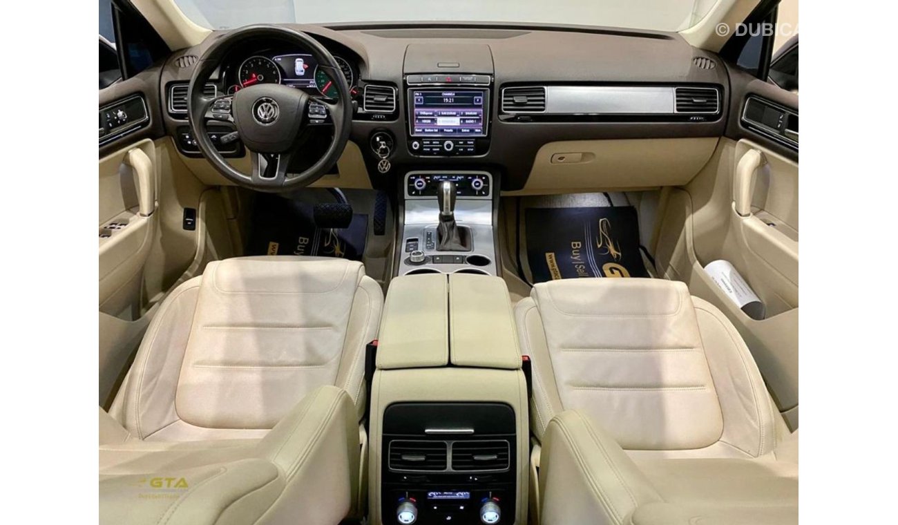 فولكس واجن طوارق 2018 Volkswagen Touareg SEL+, August 2022 VW Warranty, Full Service History, GCC, Low Kms